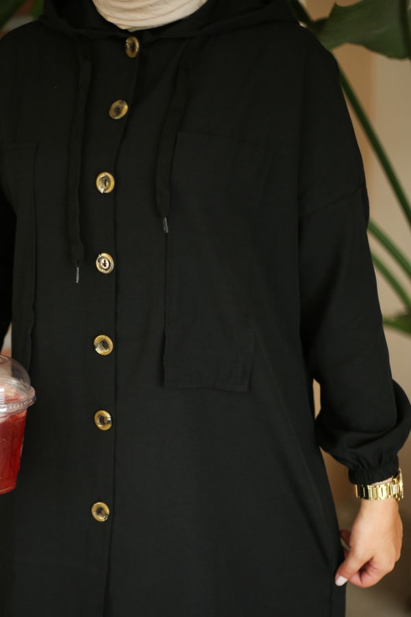 Tunik+Pantolon Siyah - 13020