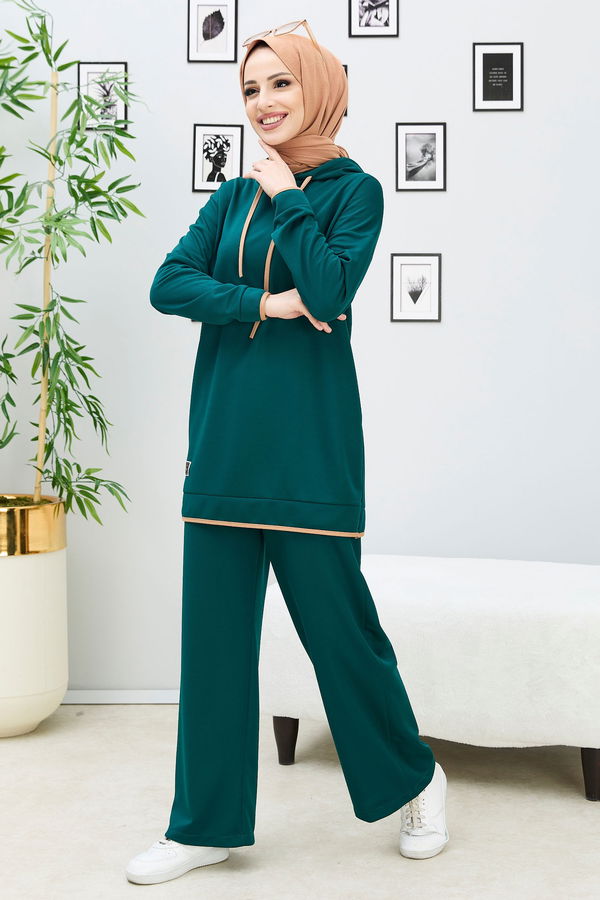 Tunik+Pantolon Yeşil - 13027