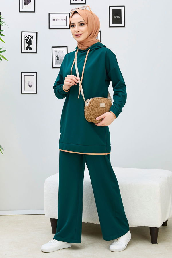 Tunik+Pantolon Yeşil - 13027