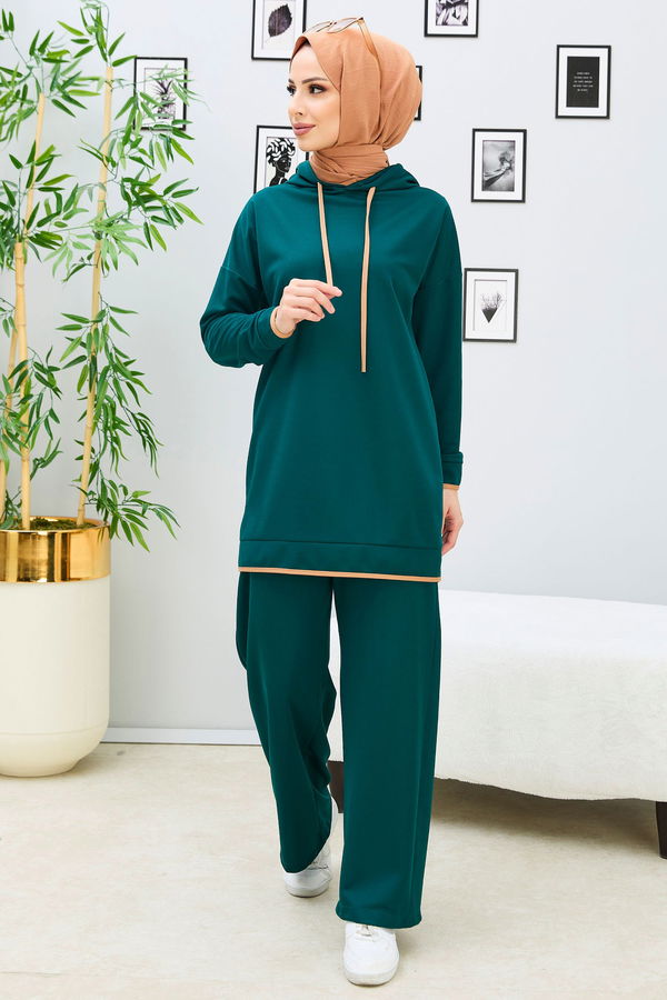 Tunik+Pantolon Yeşil - 13027