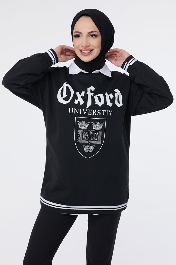 Sweat Siyah - 13054 SİYAH