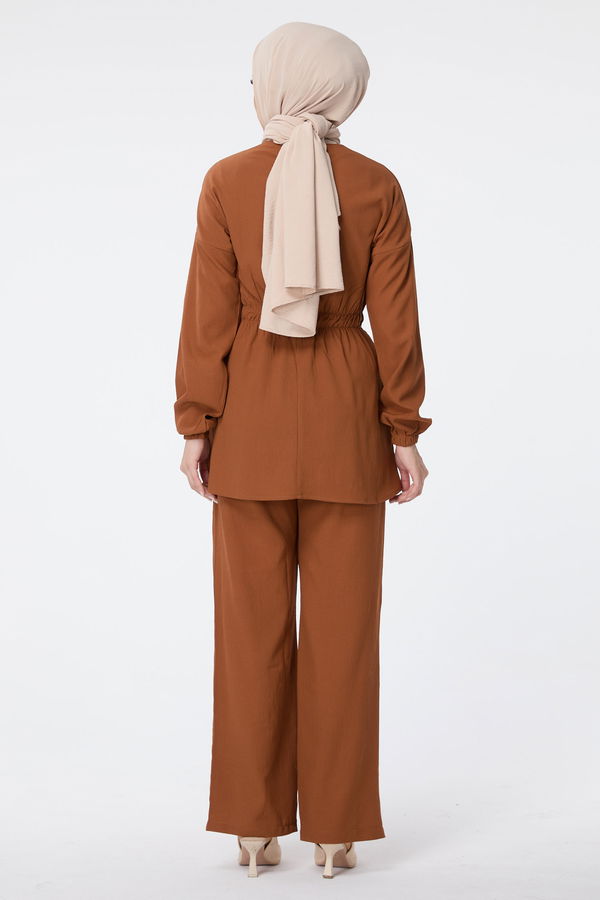 Tunik Pantolon Taba - 13058 TABA