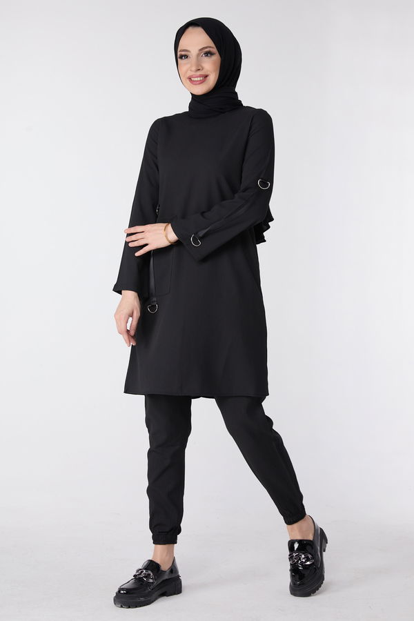 Tunik Pantolon Siyah - 13062