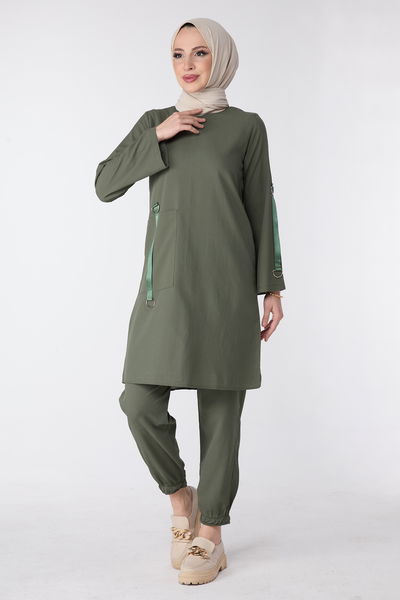 Tunik Pantolon Haki - 13062