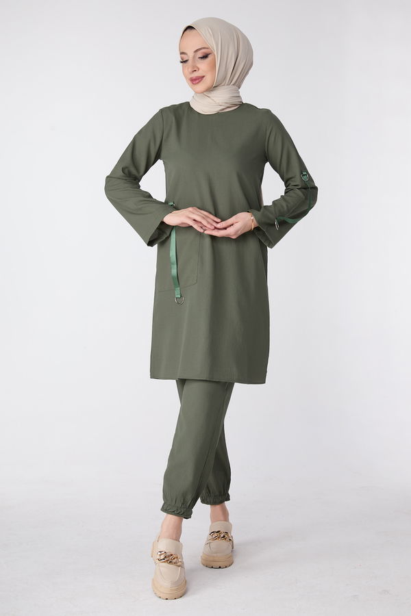 Tunik Pantolon Haki - 13062