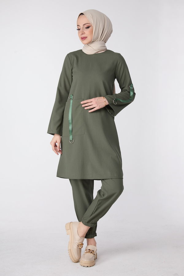 Tunik Pantolon Haki - 13062