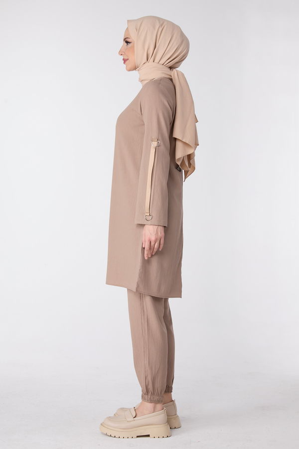 Tunik Pantolon Vizon - 13062 VİZON