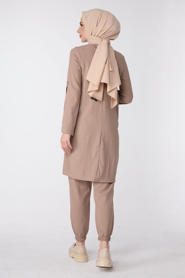 Tunik Pantolon Vizon - 13062 VİZON