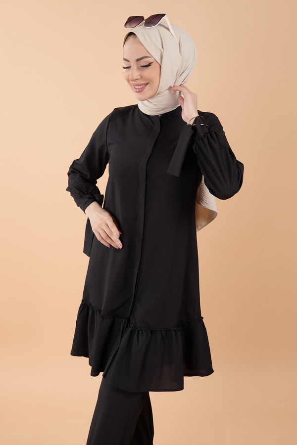 Tunik Pantolon Siyah - 13063