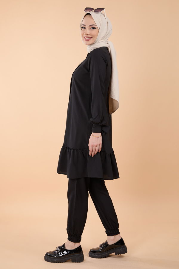 Tunik Pantolon Siyah - 13063
