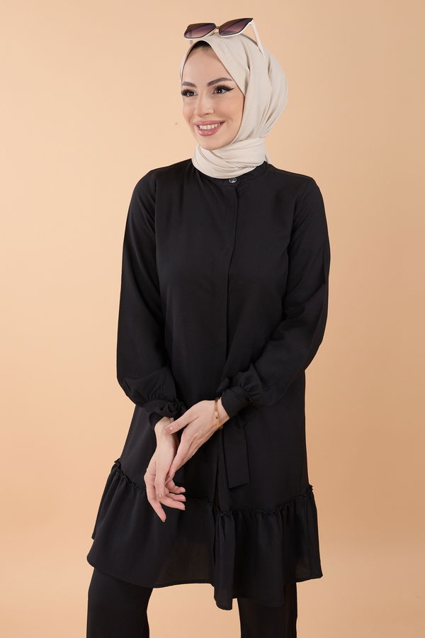 Tunik Pantolon Siyah - 13063