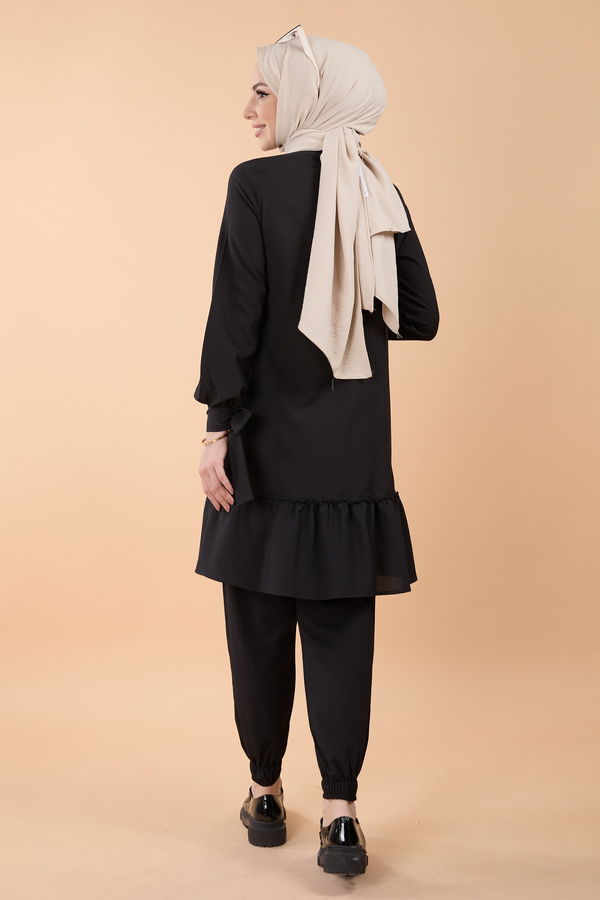 Tunik Pantolon Siyah - 13063