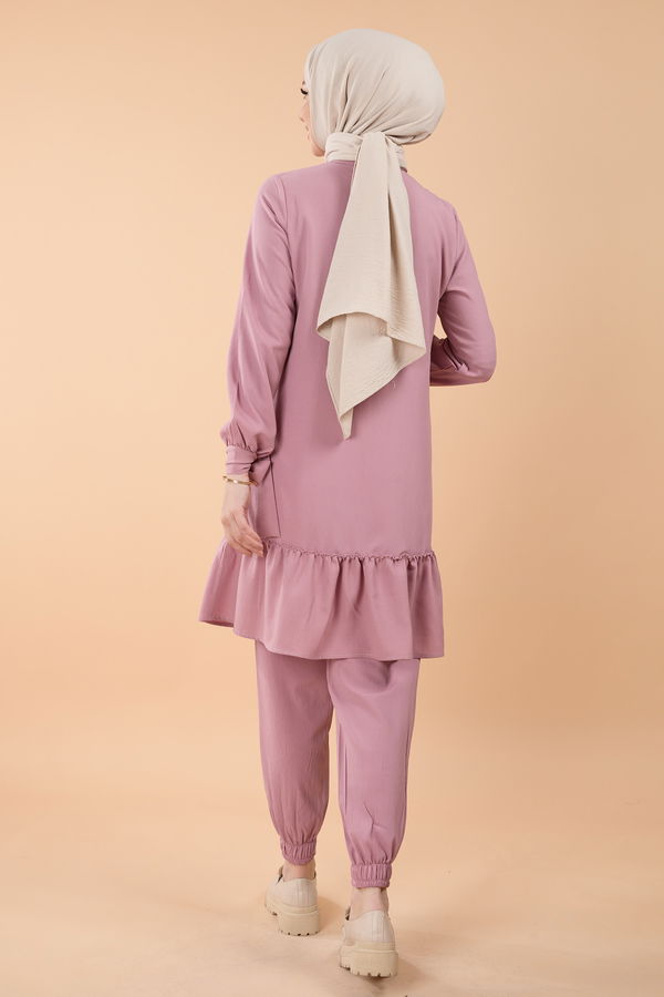 Tunik Pantolon Pembe - 13063 PEMBE