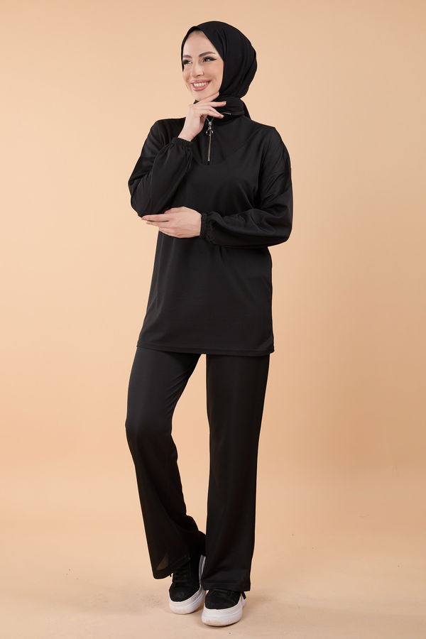 Tunik Pantolon Siyah - 13074