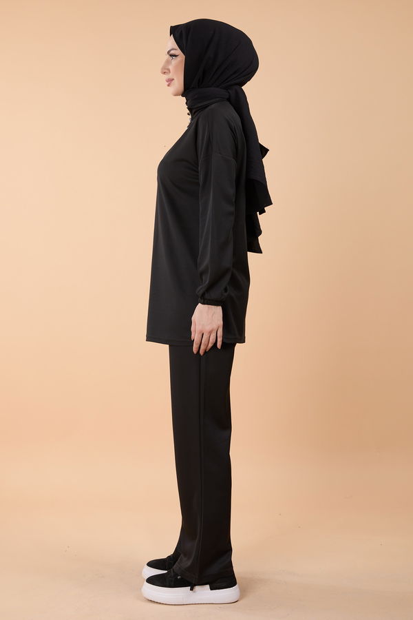 Tunik Pantolon Siyah - 13074