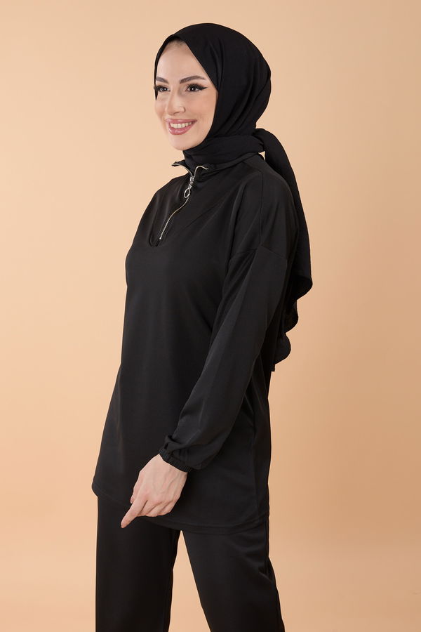Tunik Pantolon Siyah - 13074