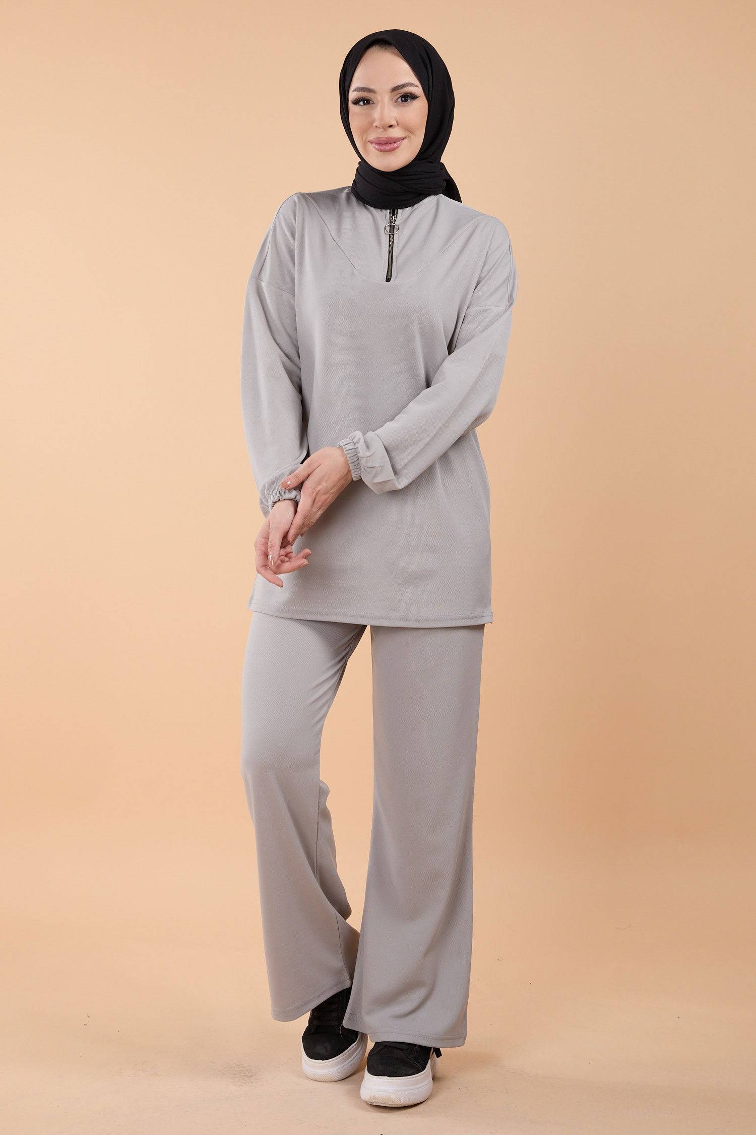 Tunik Pantolon Gri - 13074