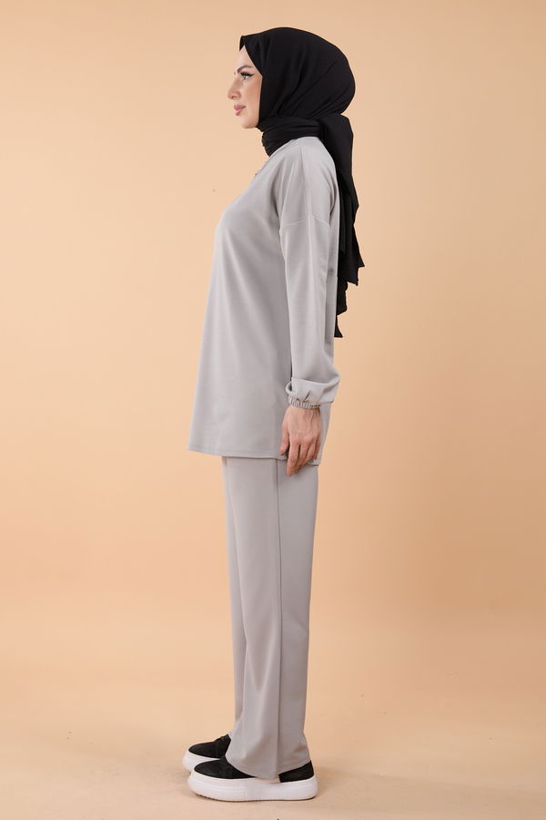 Tunik Pantolon Gri - 13074
