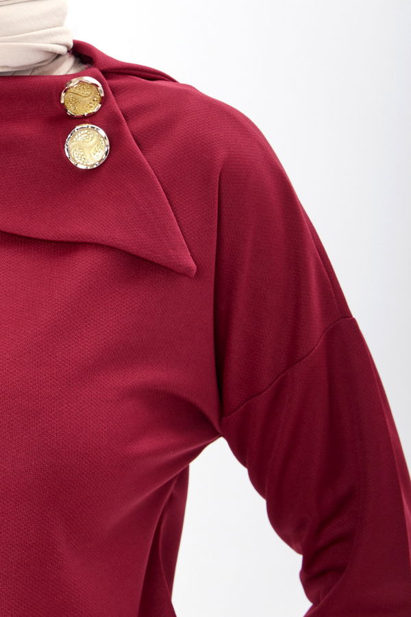 Tunik Pantolon Bordo - 13076