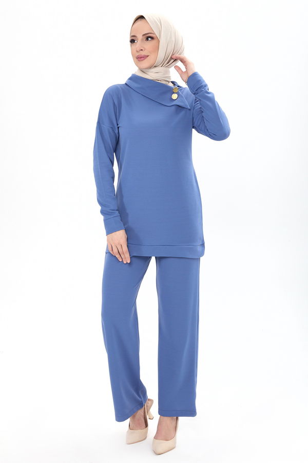 Tunik Pantolon Mavi - 13076 MAVİ