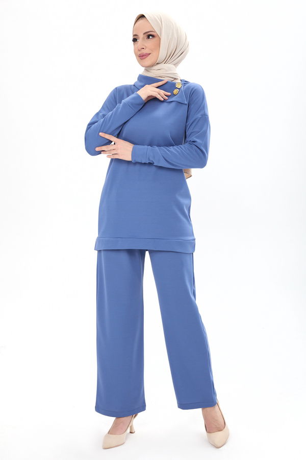 Tunik Pantolon Mavi - 13076 MAVİ