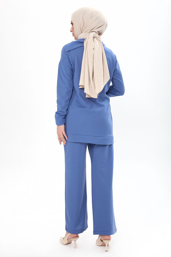 Tunik Pantolon Mavi - 13076 MAVİ