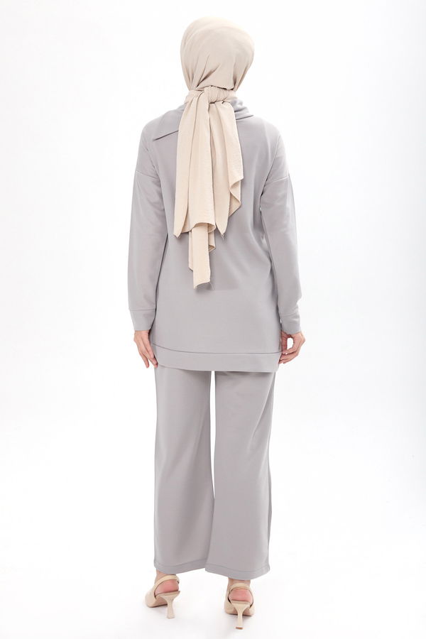Tunik Pantolon Gri - 13076 GRİ
