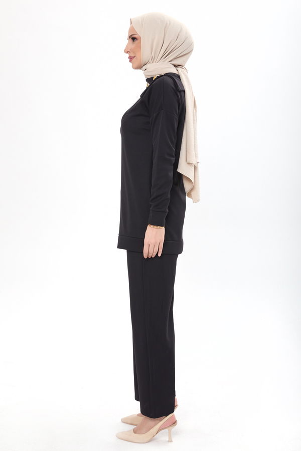Tunik Pantolon Siyah - 13076 SİYAH
