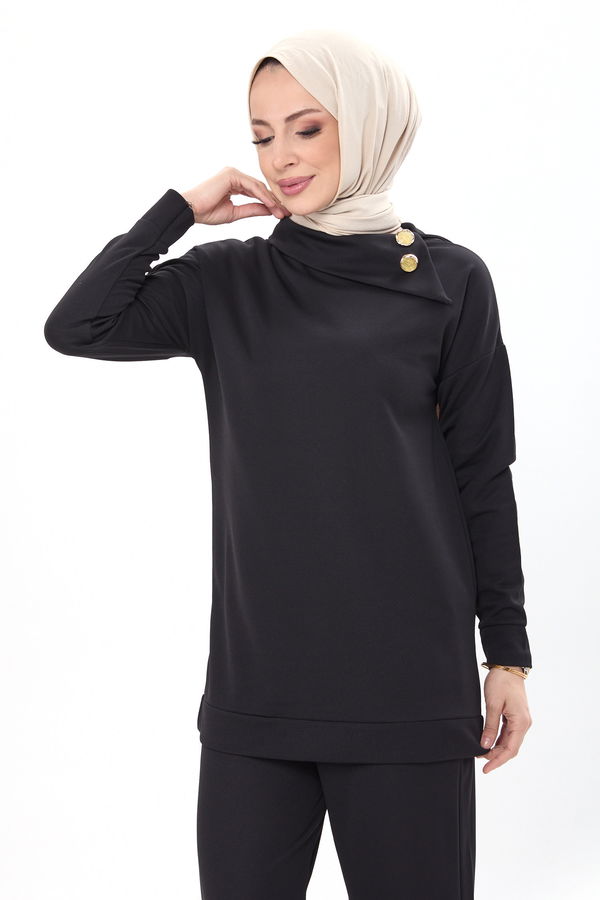 Tunik Pantolon Siyah - 13076 SİYAH