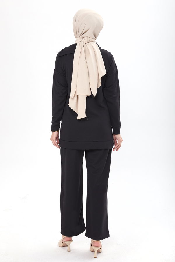 Tunik Pantolon Siyah - 13076 SİYAH