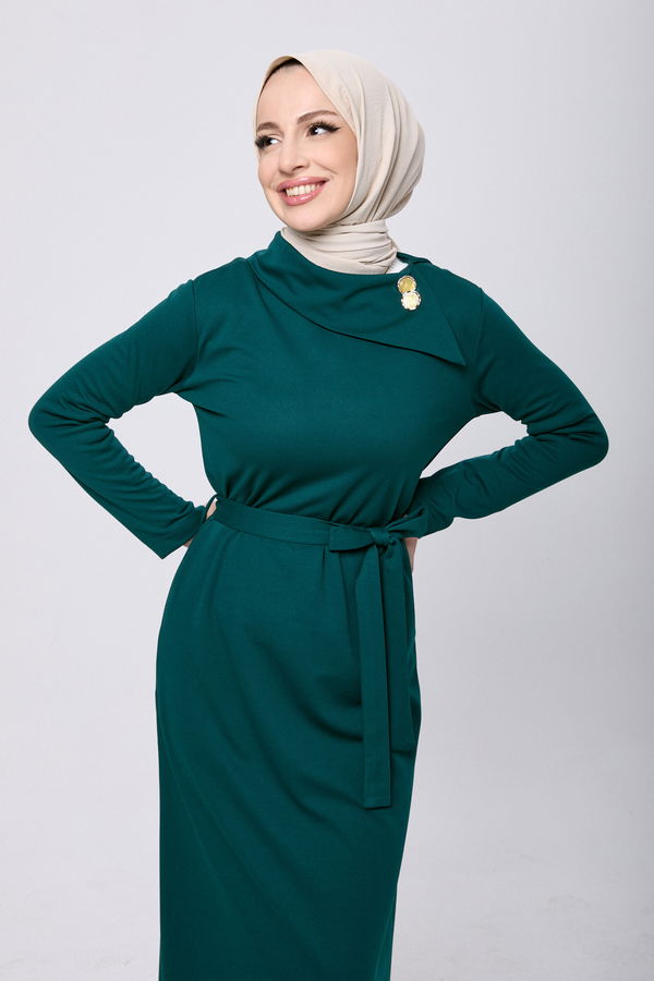 Elbise Yeşil - 13080