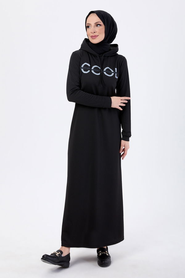 Elbise Siyah - 13089 SİYAH