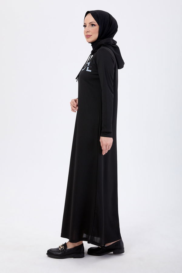 Elbise Siyah - 13089 SİYAH