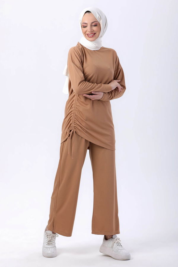 Tunik Pantolon Vizon - 13093 VİZON