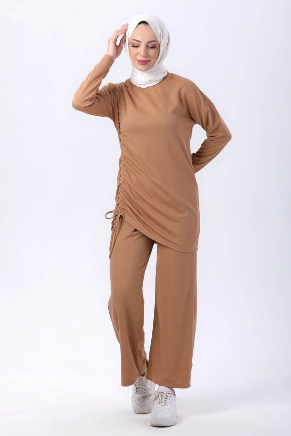 Tunik Pantolon Vizon - 13093 VİZON