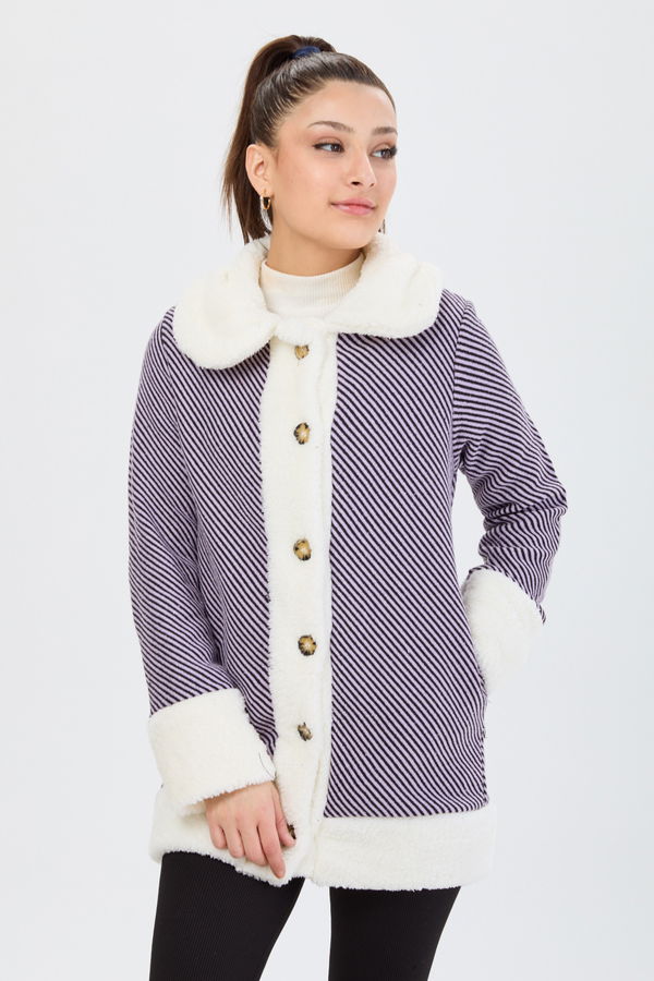 Ceket Lila - 13095 LİLA
