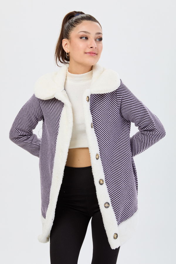 Ceket Lila - 13095 LİLA