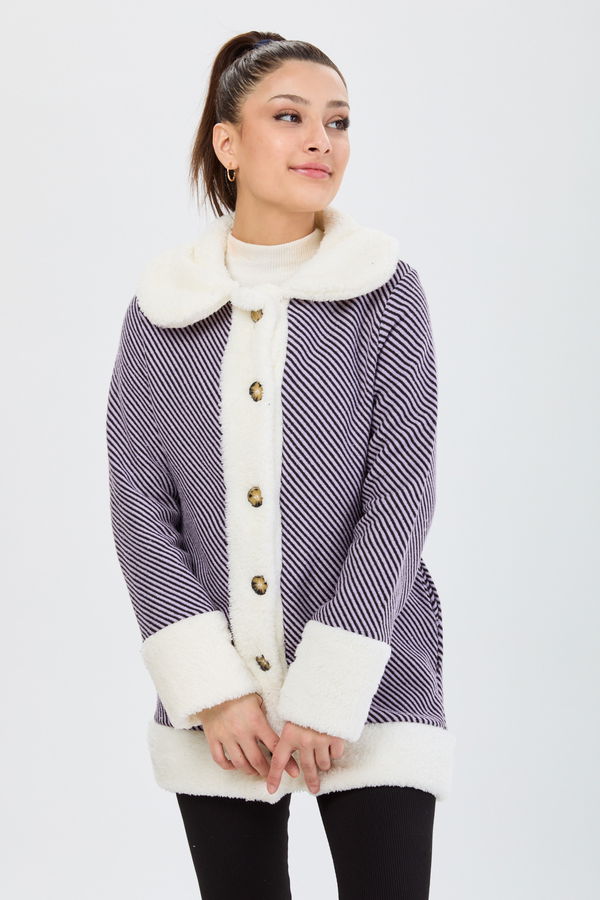 Ceket Lila - 13095 LİLA