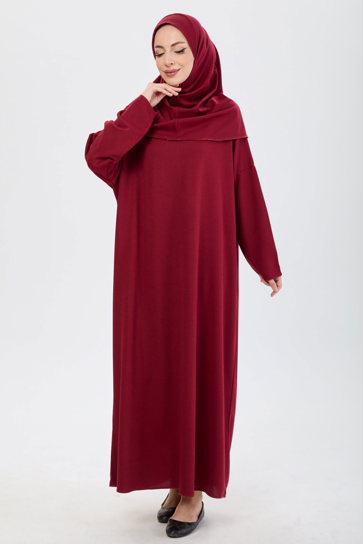 Namazlık Bordo - 13103