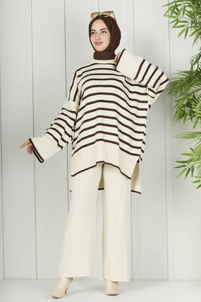 Tunik Pantolon Ekru - 21125