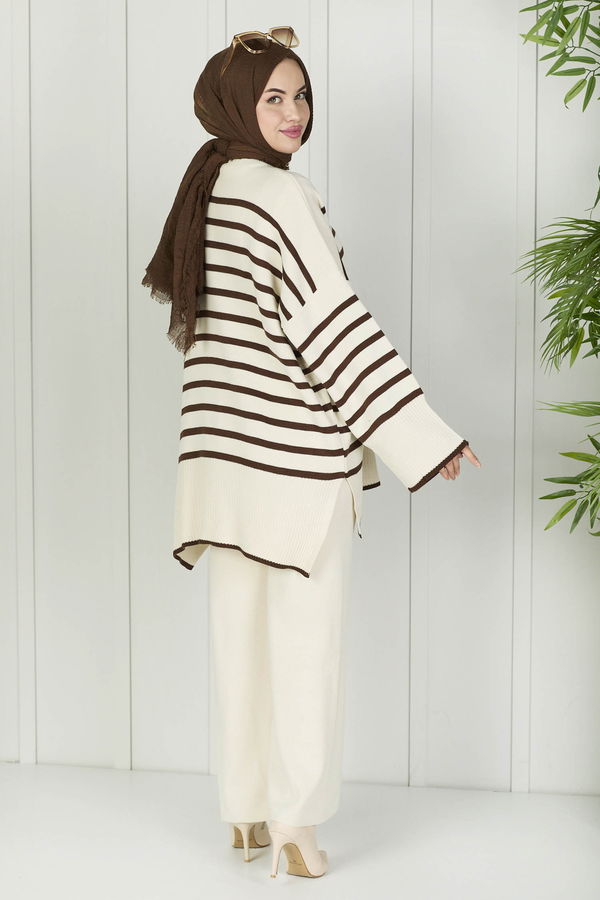 Tunik Pantolon Ekru - 21125