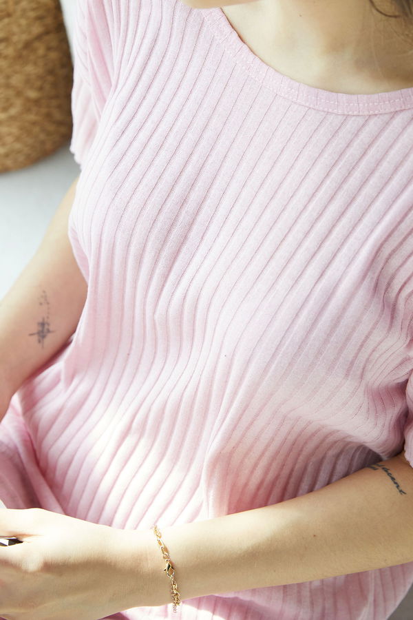 Eşofman Takımı Pembe - 22488 PEMBE