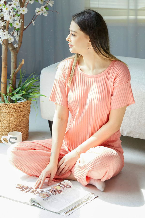 Eşofman Takımı Pembe - 22488 PEMBE