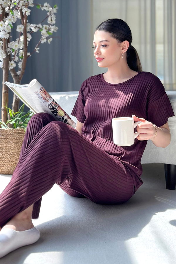 Eşofman Takımı Bordo - 22488