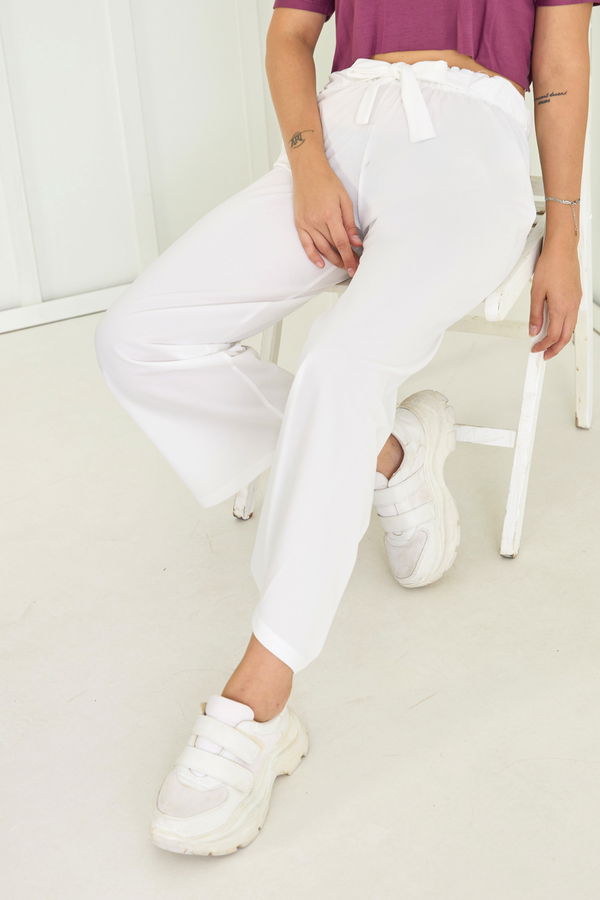 Pantolon Beyaz - 23024