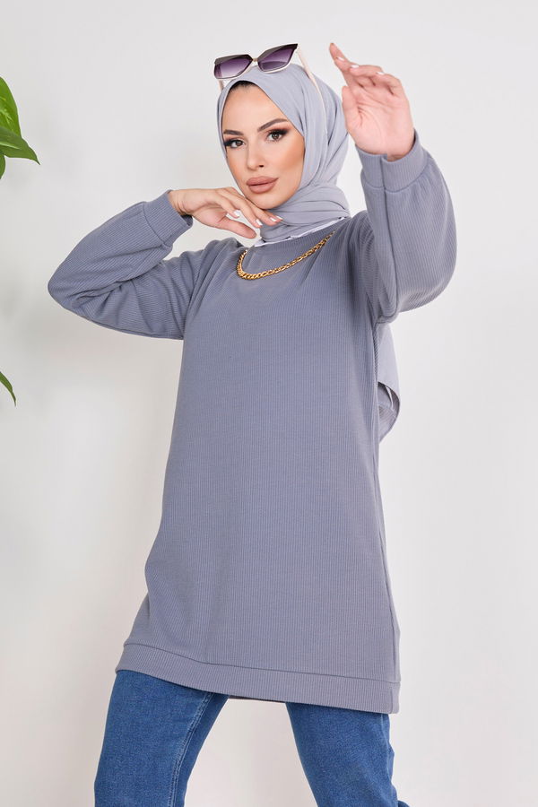Tunik Gri - 23038