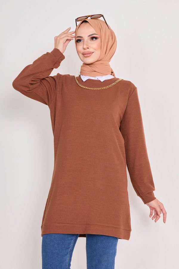 Tunik Kahverengi - 23038
