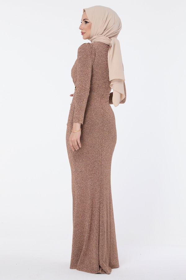 Abiye Elbise Sarı - 23120