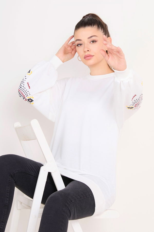 Sweat Beyaz - 23129