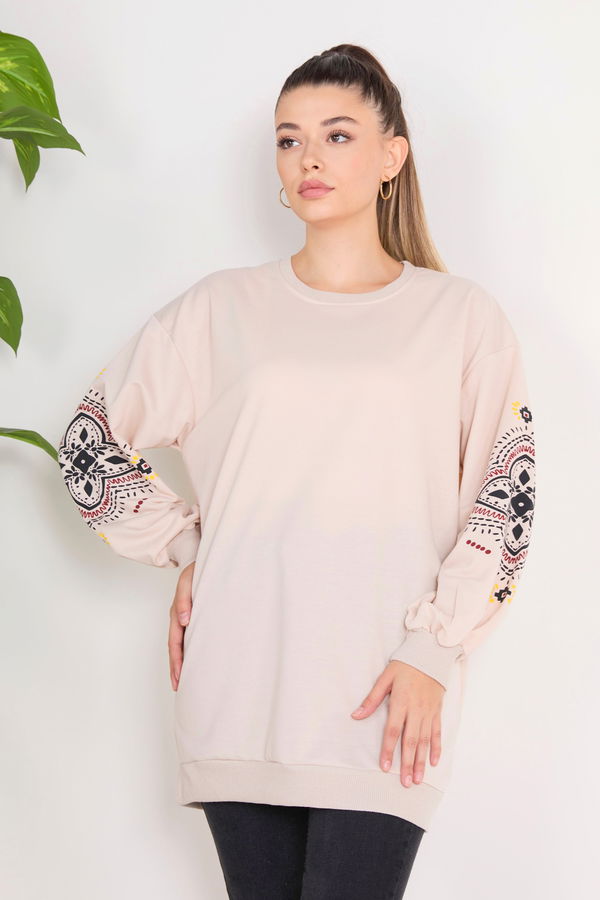 Sweat Bej - 23129